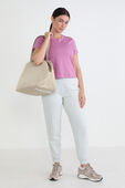 Classic-Fit Cotton-Blend Tee